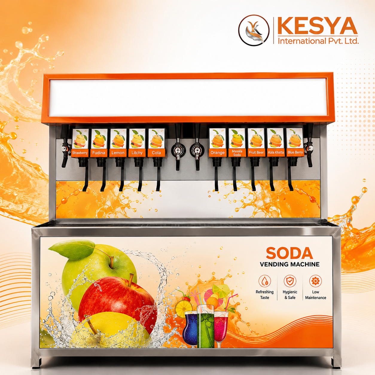 Best Soda Vending Machine Distributors Near You | Kesya International